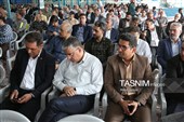 گرامیداشت شهدای کارمند در گلستان شهدای اصفهان