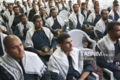 گرامیداشت شهدای کارمند در گلستان شهدای اصفهان