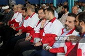 گرامیداشت شهدای کارمند در گلستان شهدای اصفهان