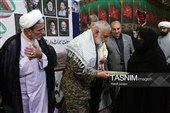 گرامیداشت شهدای کارمند در گلستان شهدای اصفهان