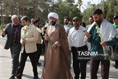 گرامیداشت شهدای کارمند در گلستان شهدای اصفهان