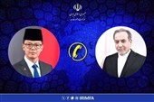 رایزنی وزرای خارجه ایران و اندونزی درباره تحولات منطقه