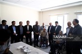 آیین کلنگ زنی احداث سالن 350 نفری آمفی تئاتر بیمارستان ایثار اردبیل