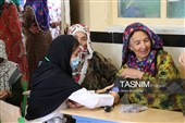 اردوی جهادی دانشجویان علوم پزشکی خراسان شمالی در روستای دشتک علیا