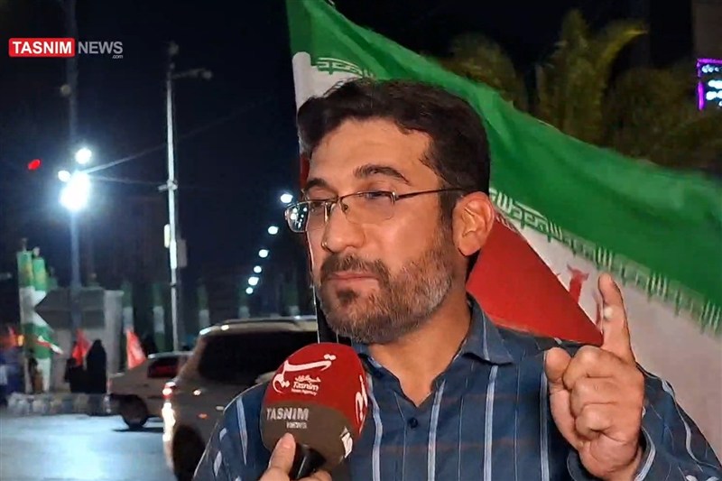 اهوازی ها در حماسه خیابان: ما ایستاده ایم تا استقلال کشورمان حفظ شود