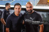 دیدار تیم‌های فوتبال پرسپولیس و ملوان بندرانزلی