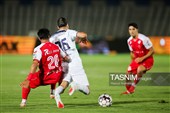 دیدار تیم‌های فوتبال پرسپولیس و ملوان بندرانزلی