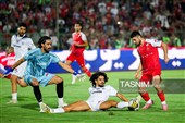 دیدار تیم‌های فوتبال پرسپولیس و ملوان بندرانزلی