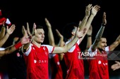 دیدار تیم‌های فوتبال پرسپولیس و ملوان بندرانزلی