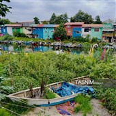 خانه های رنگی بندر انزلی