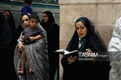 حال و هوای حرم مطهر رضوی در شب ولادت نبی اکرم صلی‌الله‌علیه‌وآله و امام صادق علیه‌السلام