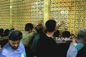 حال و هوای حرم مطهر رضوی در شب ولادت نبی اکرم صلی‌الله‌علیه‌وآله و امام صادق علیه‌السلام