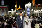 حال و هوای حرم مطهر رضوی در شب ولادت نبی اکرم صلی‌الله‌علیه‌وآله و امام صادق علیه‌السلام