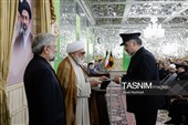 آیین اعطای احکام خدمه حرم مطهر رضوی