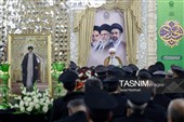 آیین اعطای احکام خدمه حرم مطهر رضوی