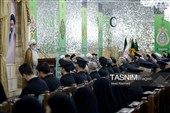 آیین اعطای احکام خدمه حرم مطهر رضوی