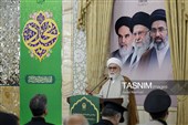 آیین اعطای احکام خدمه حرم مطهر رضوی