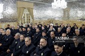 آیین اعطای احکام خدمه حرم مطهر رضوی