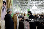 آیین اعطای احکام خدمه حرم مطهر رضوی