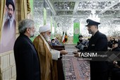 آیین اعطای احکام خدمه حرم مطهر رضوی