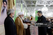آیین اعطای احکام خدمه حرم مطهر رضوی