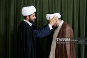 مراسم عمامه گذاری طلاب حوزه های علمیه همدان