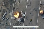 یمن تصاویر حملات پهپادی به مواضع مزدوران سعودی را منتشر کرد