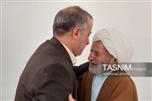 دیدار عیدانه استاندار خراسان جنوبی با والدین گرانقدر سرلشکر شهید کاظمی