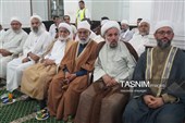 تجلیل از برادران اهل سنت بوشهر در جشن میلاد پیامبر (ص)
