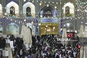 أجواء الحرم الرضوی المطهر فی لیلة میلاد النبی الأکرم (ص) والإمام الصادق (ع)
