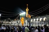 أجواء الحرم الرضوی المطهر فی لیلة میلاد النبی الأکرم (ص) والإمام الصادق (ع)
