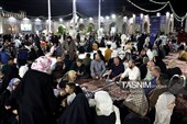 أجواء الحرم الرضوی المطهر فی لیلة میلاد النبی الأکرم (ص) والإمام الصادق (ع)
