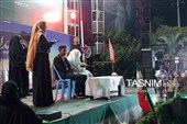 جشن ازدواج زوج جوان بوشهری در صد و هشتاد و سومین شب پویش مقاومت و وحدت