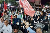 جشن ازدواج زوج جوان بوشهری در صد و هشتاد و سومین شب پویش مقاومت و وحدت