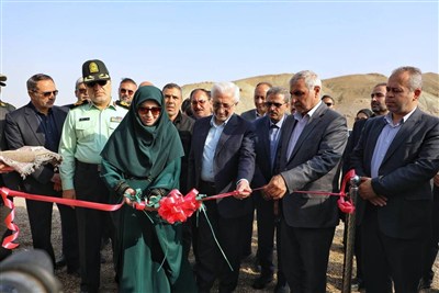 افتتاح ساختمان سرمحیط‌بانی اترک  با حضور رئیس سازمان حفاظت محیط زیست