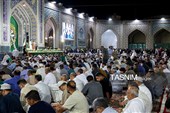 جشن ویژه زائران عرب‌زبان در حرم مطهر رضوی