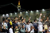 جشن ویژه زائران عرب‌زبان در حرم مطهر رضوی