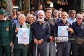 تشییع پیکر شهید مدافع وطن علی‌اصغر نورانی