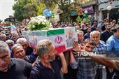 تشییع پیکر شهید مدافع وطن علی‌اصغر نورانی