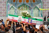 تشییع پیکر شهید مدافع وطن علی‌اصغر نورانی