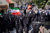 تشییع پیکر شهید مدافع وطن علی‌اصغر نورانی