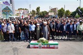 تشییع پیکر شهید مدافع وطن علی‌اصغر نورانی