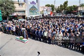 تشییع پیکر شهید مدافع وطن علی‌اصغر نورانی