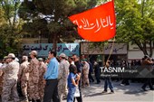 تشییع پیکر شهید مدافع وطن علی‌اصغر نورانی