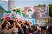 تشییع پیکر شهید مدافع وطن علی‌اصغر نورانی