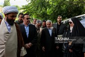 بازدید وزیر میراث‌فرهنگی از روستای گردشگری گازرخان الموت قزوین