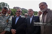 بازدید وزیر میراث‌فرهنگی از روستای گردشگری گازرخان الموت قزوین