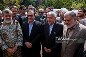 بازدید وزیر میراث‌فرهنگی از روستای گردشگری گازرخان الموت قزوین