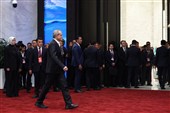 ببینید| پزشکیان وارد اجلاس شانگهای پلاس شد