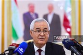 نشست خبری سفیر تاجیکستان در ایران